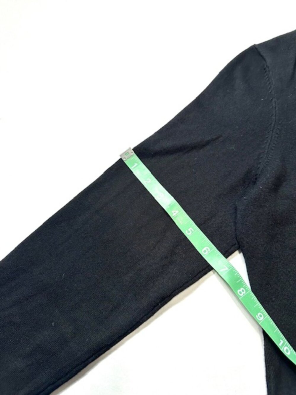 Adrianna Papell Womens Twofer Sweater Collared Long Sleeve Black & White Size L - Picture 15 of 15